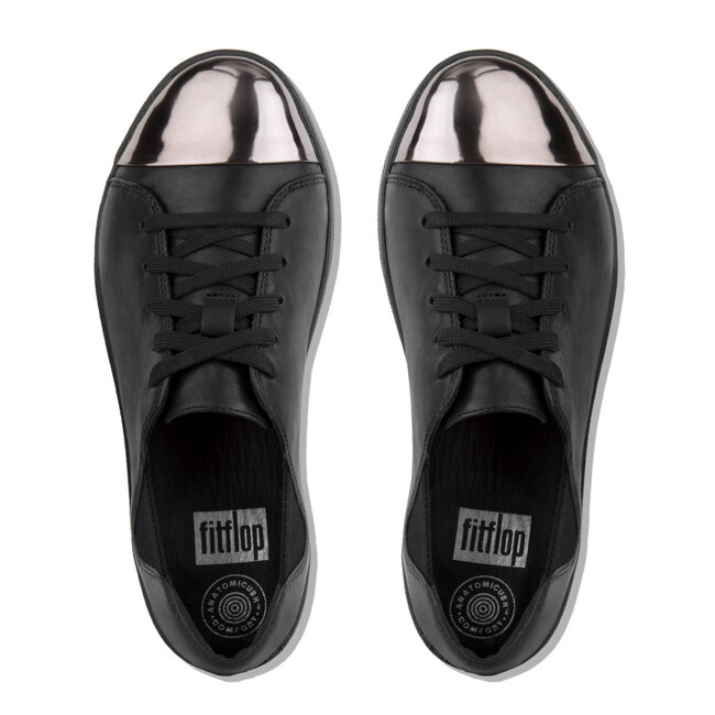 F-Sporty™ Mirror-Toe Sneaker Leather