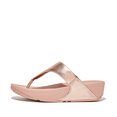 Lulu Toepost Slippers voor Vrouwen - Leder - Roze
