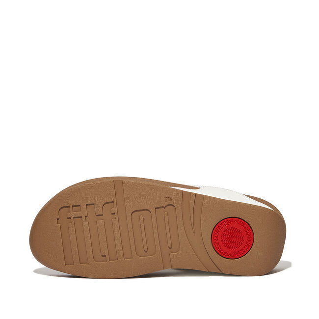 Lulu Toepost Slippers voor Vrouwen - Leder - Wit