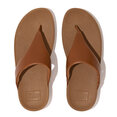 Lulu Toepost Slippers voor Vrouwen - Leder - Bruin