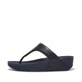 Lulu Lederen Teenslipper - Microwobbleboard-zool technologie