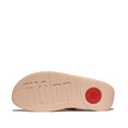 Lulu Lederen Teenslipper - Microwobbleboard-zool technologie