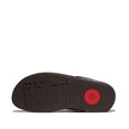 Lulu Lederen Teenslipper - Microwobbleboard-zool technologie