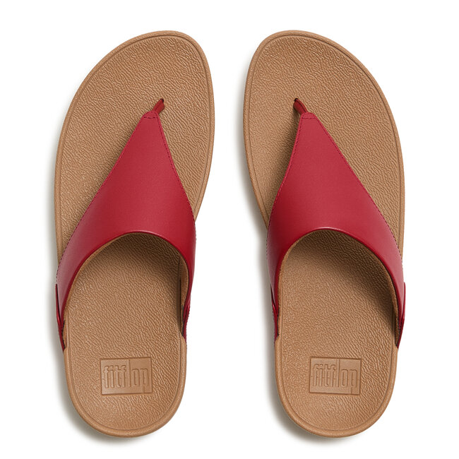 Lulu Lederen Teenslipper